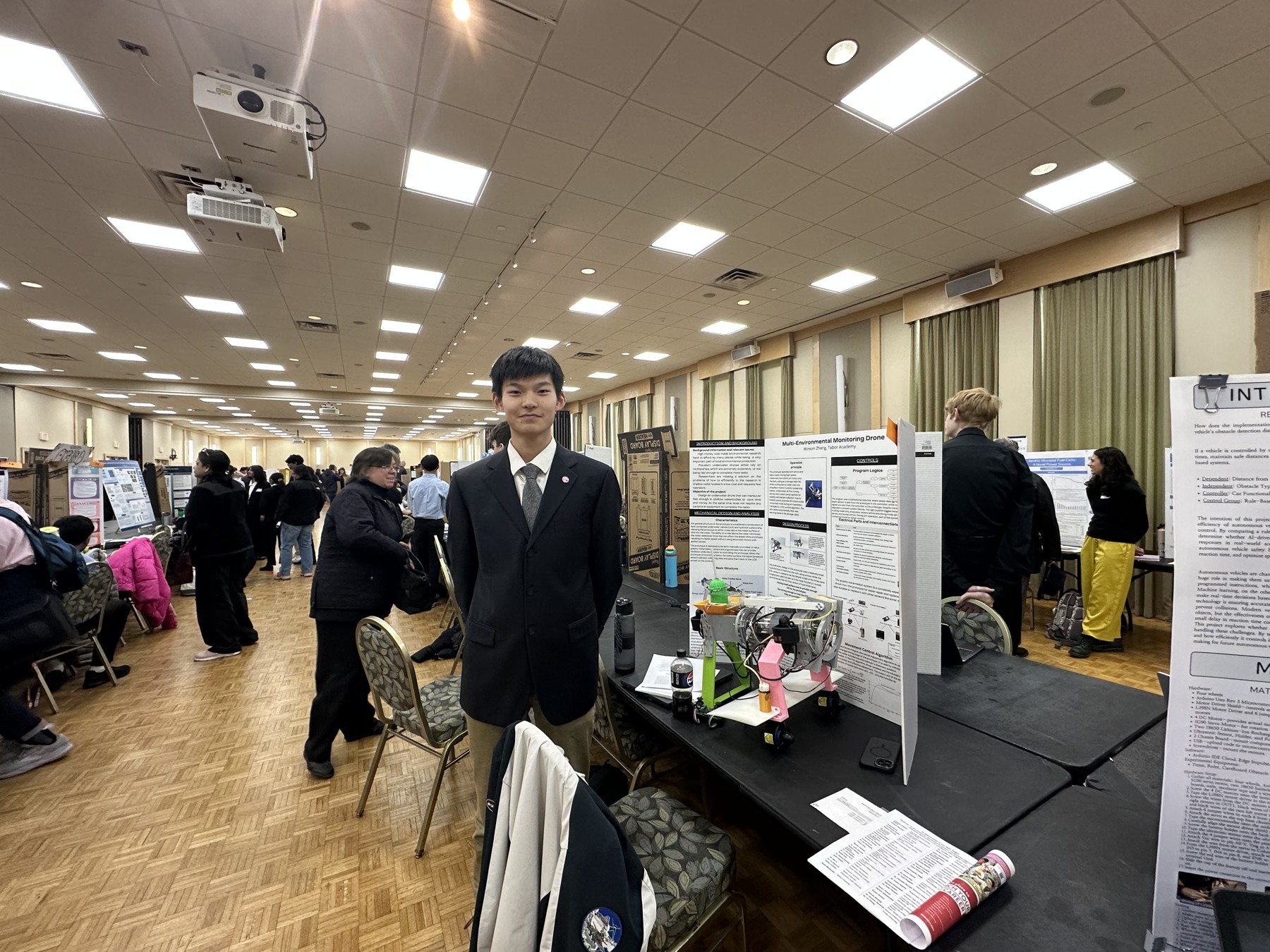 My project exhibit at the Region V fair